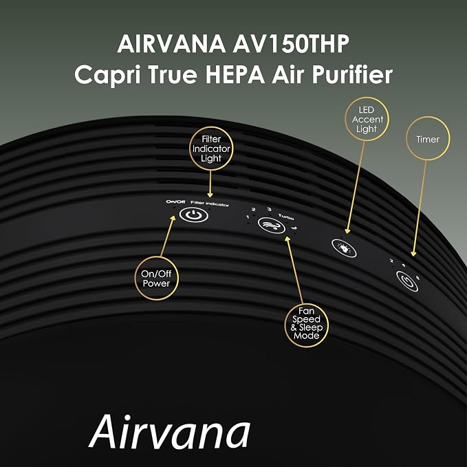 AV150 Tabletop Air Purifier - Image 4