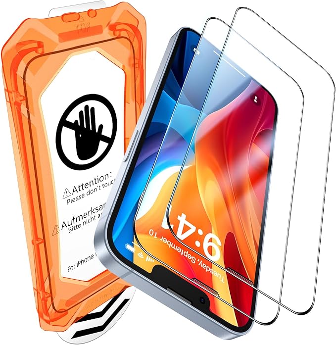 UniqueMe Screen Protector for iPhone 16e / iPhone 13 / iPhone 13 Pro/iPhone 14 by UniqueMe