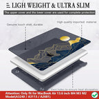 CISSOOK Compatible with MacBook Air 13.6 Inch Case A3240 A3113 A2681, Laptop - Image 4