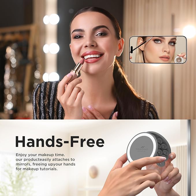 Magnetic Suction Cup Mount for MagSafe Case, Silicone Hands-Free Grip Holder - Image 2