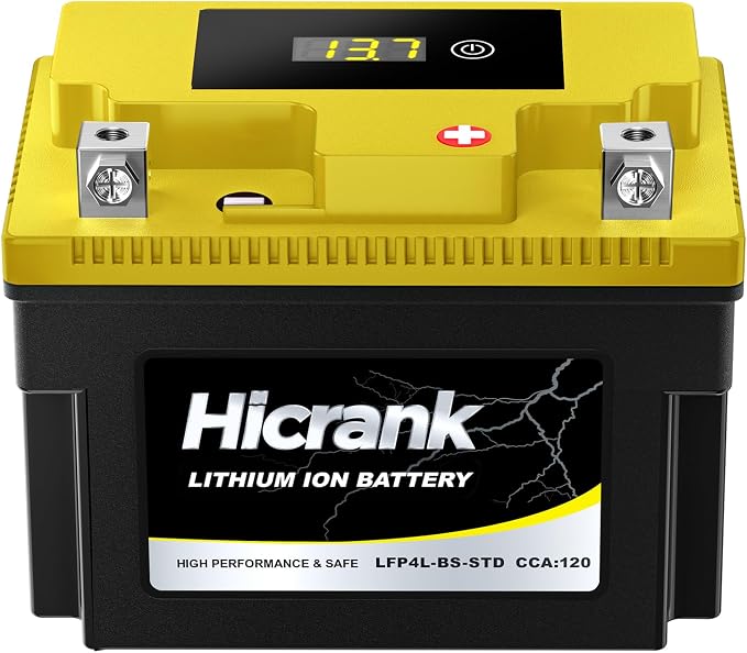 YTX4L-BS STD Standard Lithium Motorcycle Battery by HighCrankingPower