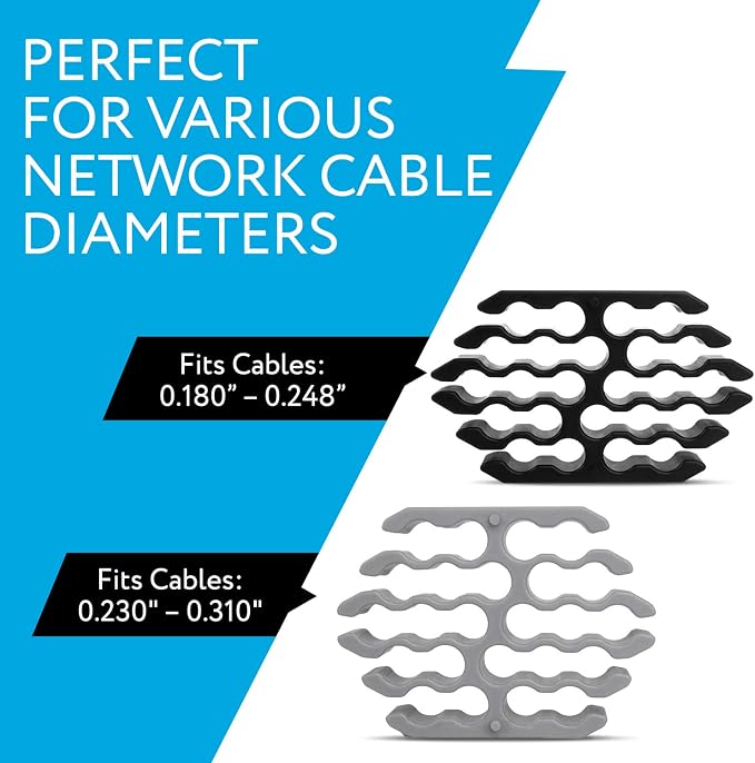 IMPRESA Cable Comb Organizer Kit - Image 2