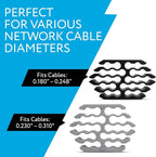 IMPRESA Cable Comb Organizer Kit - Image 2