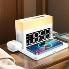6 in 1 Wireless Charger, 15W Fast Charging Station by DHBY