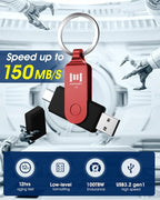MOSDART 1TB USB3.1 Fast Speed C and A Dual Flash Drive, exFAT Memory Stick - Image 3