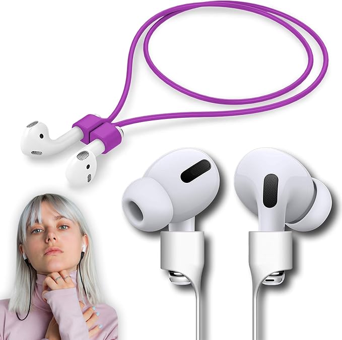 Ultra Strong Magnetic Airpod Pro Strap Anti-Lost Cord Sports Lanyard Compatible by Unknown