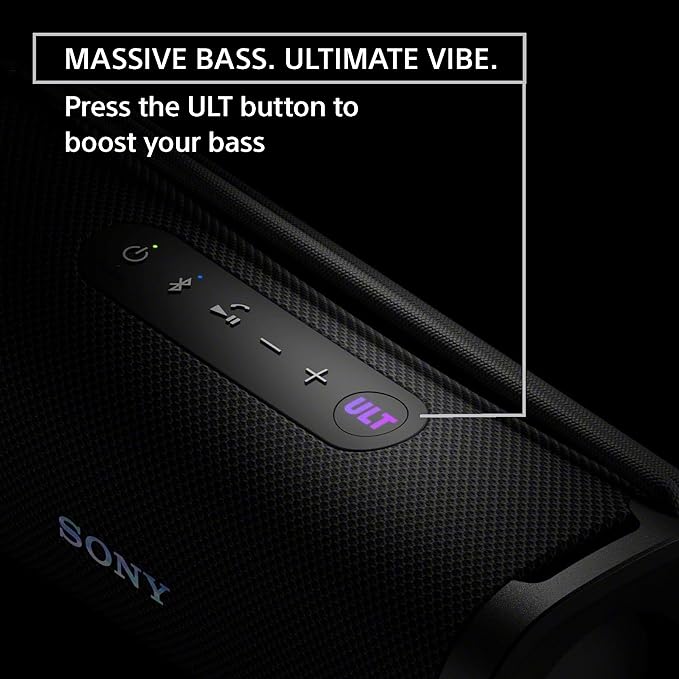 Sony ULT Field 1 Waterproof Portable Bluetooth Speaker, Enhanced Bass, 12h - Image 3