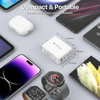40W USB C Charger, 4-Port USB C Charger Block Fast Charging Block PD+QC Wall - Image 7