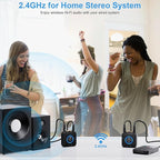 1Mii 2.4GHz Wireless Audio Transmitter Receiver Set - Image 7