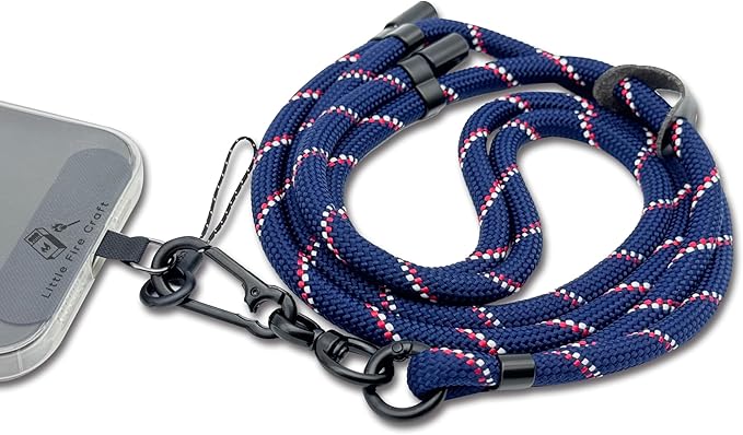 Adjustable Cell Phone Lanyard Crossbody Smartphone Strap Soft Rope Phone Lanyard by LittleFireCraft