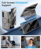 BERFY for Samsung Galaxy Z Fold 6 Phone Case Grey | Magnetic, - Image 5