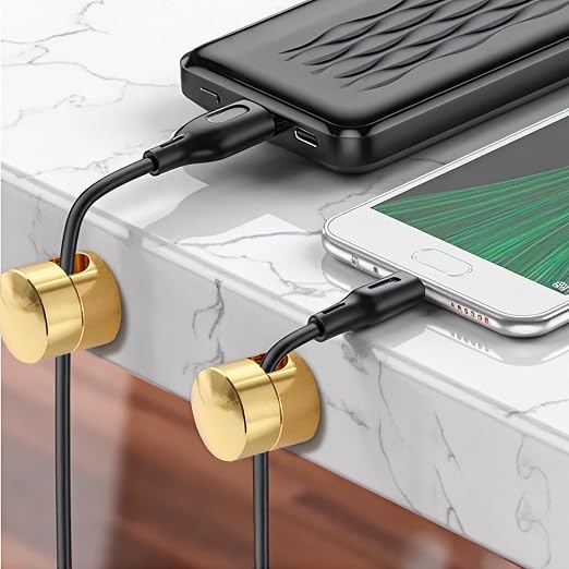 1 Sets Charger Holders for Cords, Adhesive Metal Cord Clips, Cable Management - Image 6