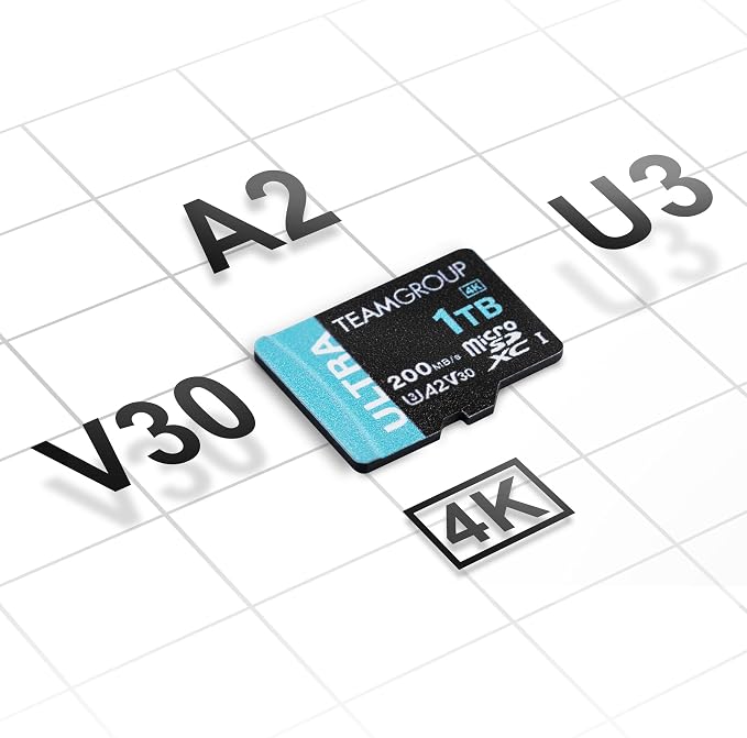 TEAMGROUP A2 Ultra Card 128GB Micro SDXC UHS-I U3 A2 V30, R/W up to 200/80 MB/s - Image 4