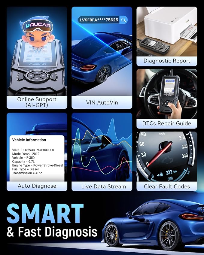 MUCAR CDE900 Elite OBD2 Scanner - Image 6