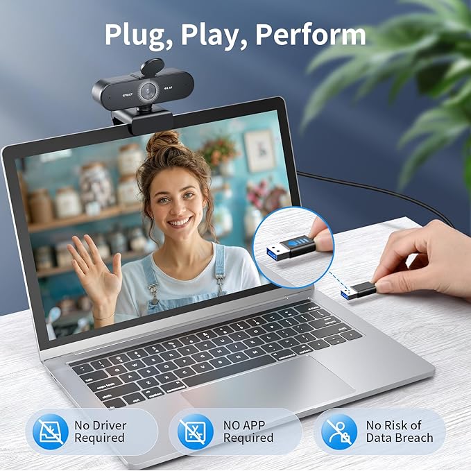 EMEET NOVA 4K Webcam for PC - Image 5