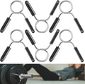 AccEncyc Spring Clip Collars 1 Inch Olympic Barbell Clamps Dumbbell Clips by Unknown