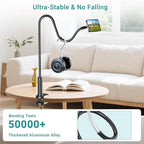Gooseneck Phone Holder for Bed, Magnetic Cell Phone Stand for iPhone 16 15 14 - Image 5