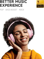 Picun B8 Headphones Wireless Bluetooth, 120H Bluetooth Headphone Over Ear - Image 4