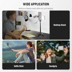 NEEWER Selfie Stick with Detachable Bluetooth Remote Shutter, Lightweight - Image 3