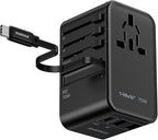 MOMAX Universal Travel Adapter, International Power Plug Adapter by MOMAX