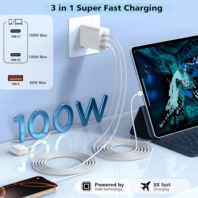 100W USB C Charger - Image 3