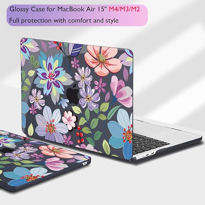 Teryeefi for MacBook Air Case 15 inch M4 M3 M2 Chip A3241 A3114 A2941 Model - Image 4