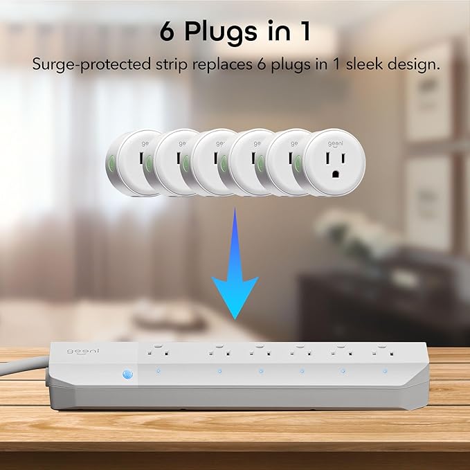 Geeni Smart Surge Protector Power Strip - Image 9