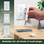 Saker Dual 5ft Flat Extension Cord - Image 4