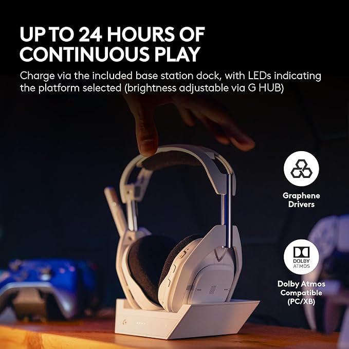 Logitech G Astro A50 X Omni-Platform Wireless Gaming Headset + Base Station - Image 6