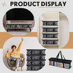 Woanger 20 Pieces Cd Storage Bags Transparent PVC DVD Storage Cases 1000 Cd - Image 4