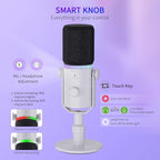 FEELWORLD PM1 XLR USB Dynamic Microphone - Image 6