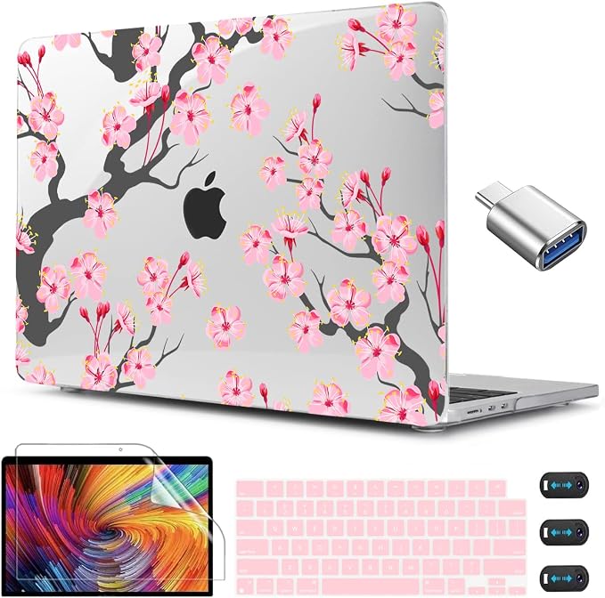 CISSOOK Compatible with MacBook Air 13.6 Inch Case A2681 A3113 A3240 2022-2025 by CISSOOK