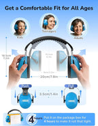 Dr.meter Noise Reduction Ear Muffs, Ear Protection Noise Cancelling Headphones - Image 9