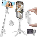 Mini Selfie Stick Tripod, Extendable Grip Phone Tripod by EUG-PRODUCTS
