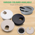 5 Pcs Desk Grommet 1-1/2" / 38 mm, Desk Cord Hole Cover, Cable Grommet ABS - Image 6