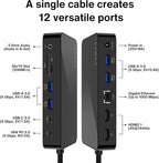iVANKY 12-in-2 FusionDock 1 for M5 MacBook Pro Docking Station Dual 4K@144Hz - Image 6
