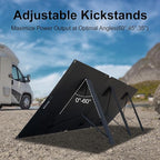 200W Portable Solar Panel for Power Station, 24% High Efficiency ETFE Foldable - Image 2