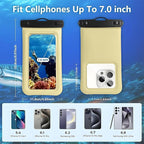 Floatable Soap Bubble Waterproof Phone Pouch/Case - Image 3