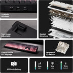 EPOMAKER X Aula F108 PRO Wireless Gaming Keyboard - Image 2