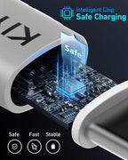 Coiled USB C to C Cable 3ft+6ft, Coiled USB C Cable - Image 3