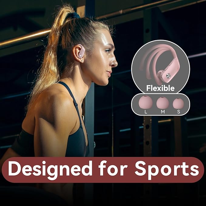 bmani Wireless Earbuds Bluetooth Headphones 48hrs Play Back Sport Earphones - Image 6