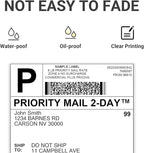 4x6 Thermal Shipping Label, Shipping Address Labels - Image 4