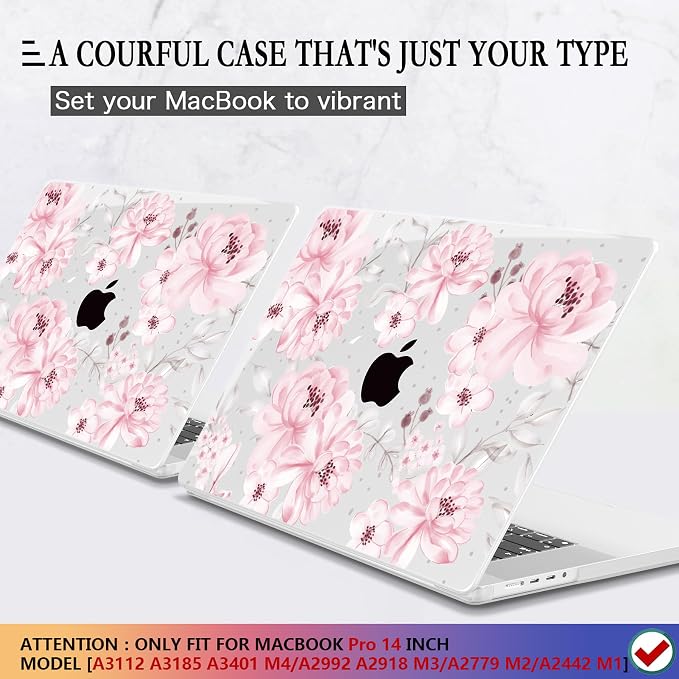 CISSOOK Compatible with MacBook Pro 14 inch 2024 2023 2022 2021 Release M4 M3 - Image 6