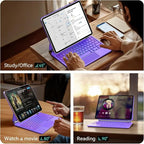 Keyboard Case for iPad Air 13 inch, iPad Pro 12.9 inch Magic Magnetic - Image 7
