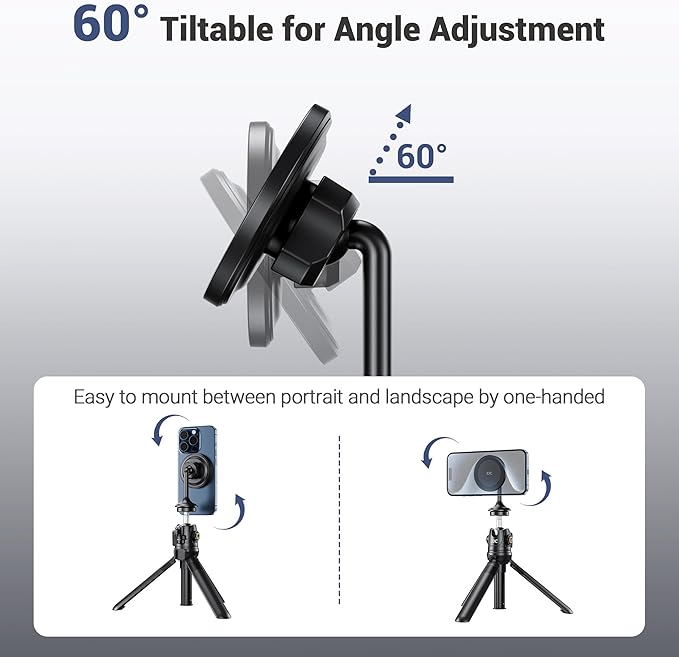 Magnetic Phone Tripod Mount Adapter - Image 5