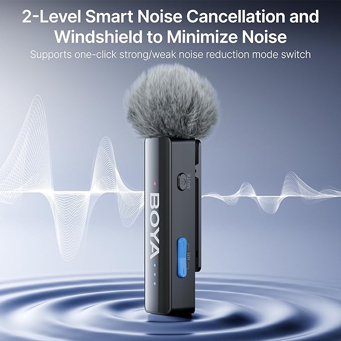 BOYA BOYALINK 2 A2 Wireless Lavalier Microphone - Image 5