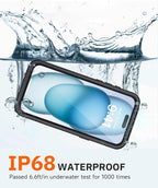 Lanhiem for iPhone 15 Privacy Case, Waterproof Dustproof Shockproof Cases for - Image 2