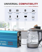3000 Watt Inverter Pure Sine Wave DC 24V to 110V/120V AC Power Inverters - Image 6