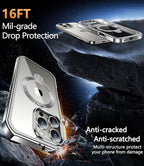 Magnetic Case for iPhone 16 Pro MaxMil-Grade Shockproof Full body Anti-Spy - Image 6
