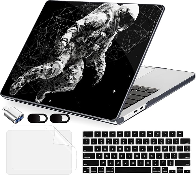 Compatible with MacBook Air 15 inch Case, M4 A3241/M3 A3114/M2 A2941, Hard Shell by MecBevia